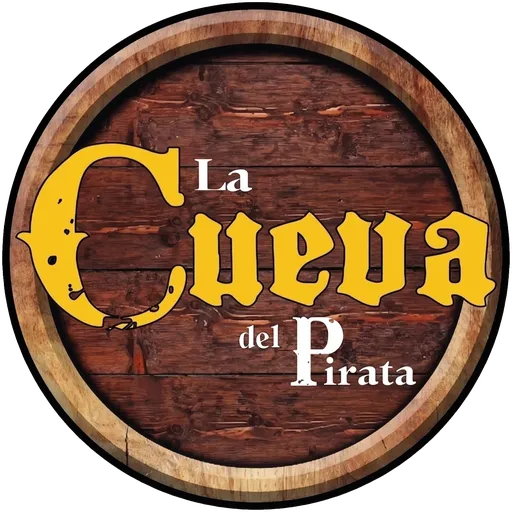 Logo de La Cueva del Pirata, restaurante temático pirata en Kennedy, Bogotá